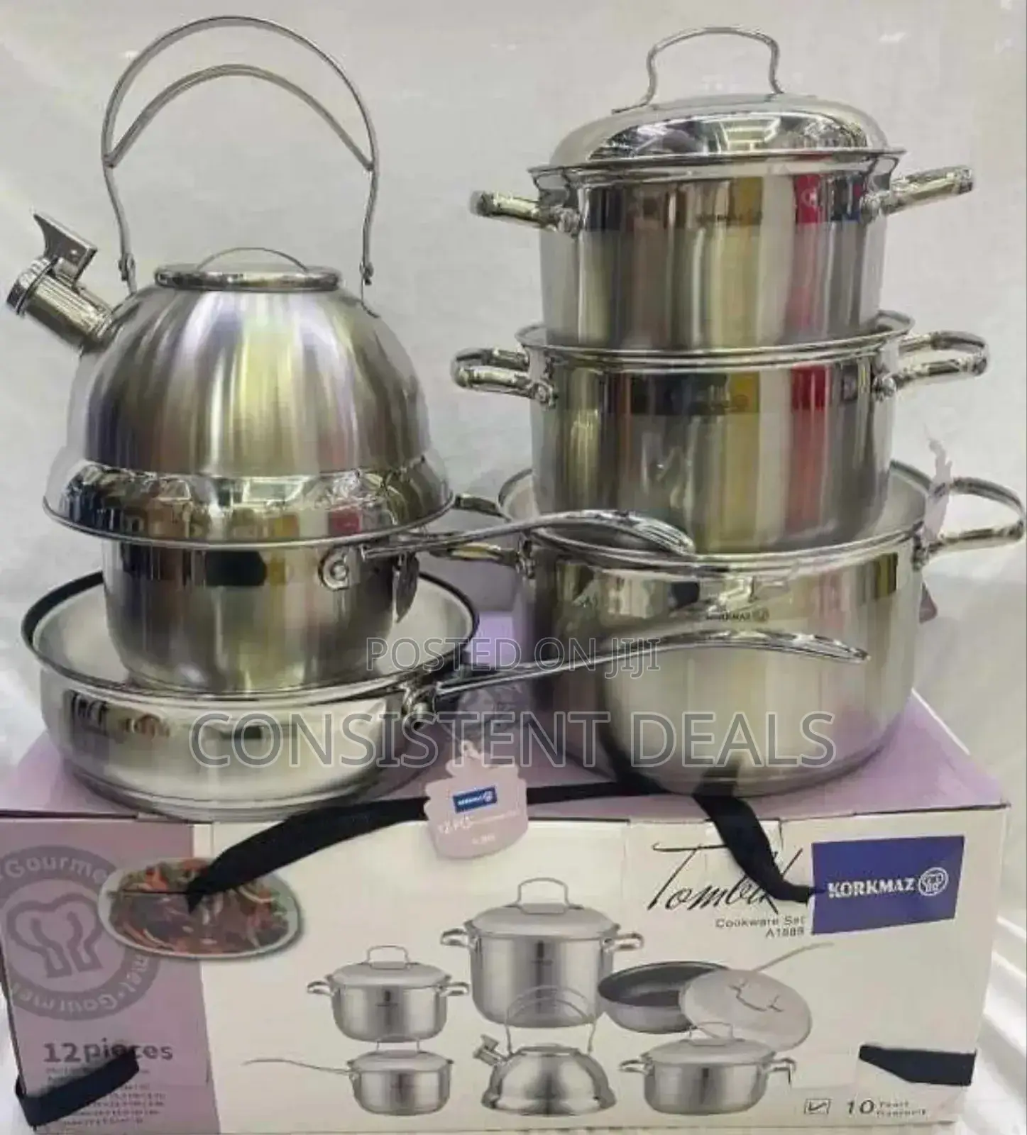 Stainless Steel 6pcs Cookware Set