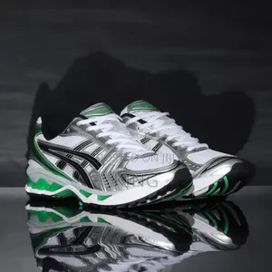 Cheerful ASICS Gel Kayano 14 Malachite White Green Sneakers