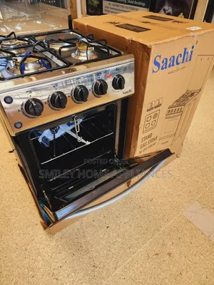 Stainless Steel Saachi Gas Cooker 3+1