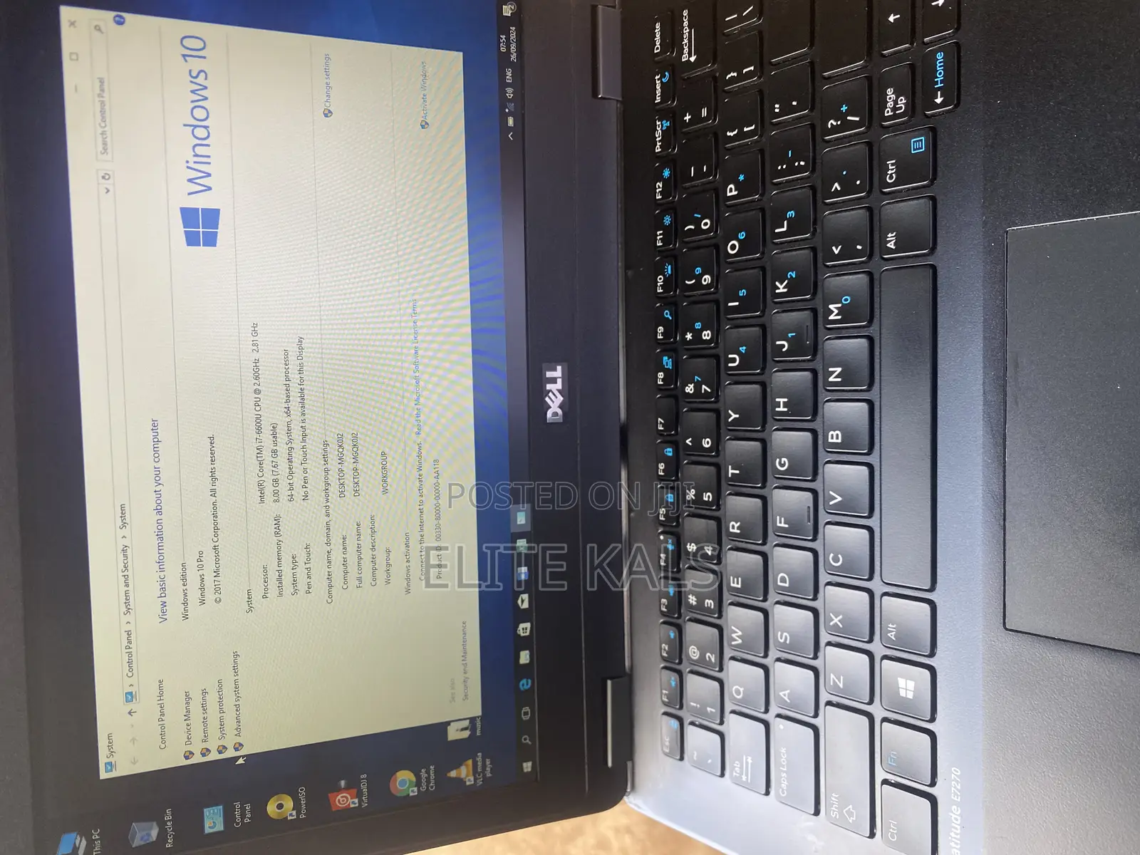 Laptop Dell Latitude 12 E7270 8GB Intel Core I7 HDD 256GB