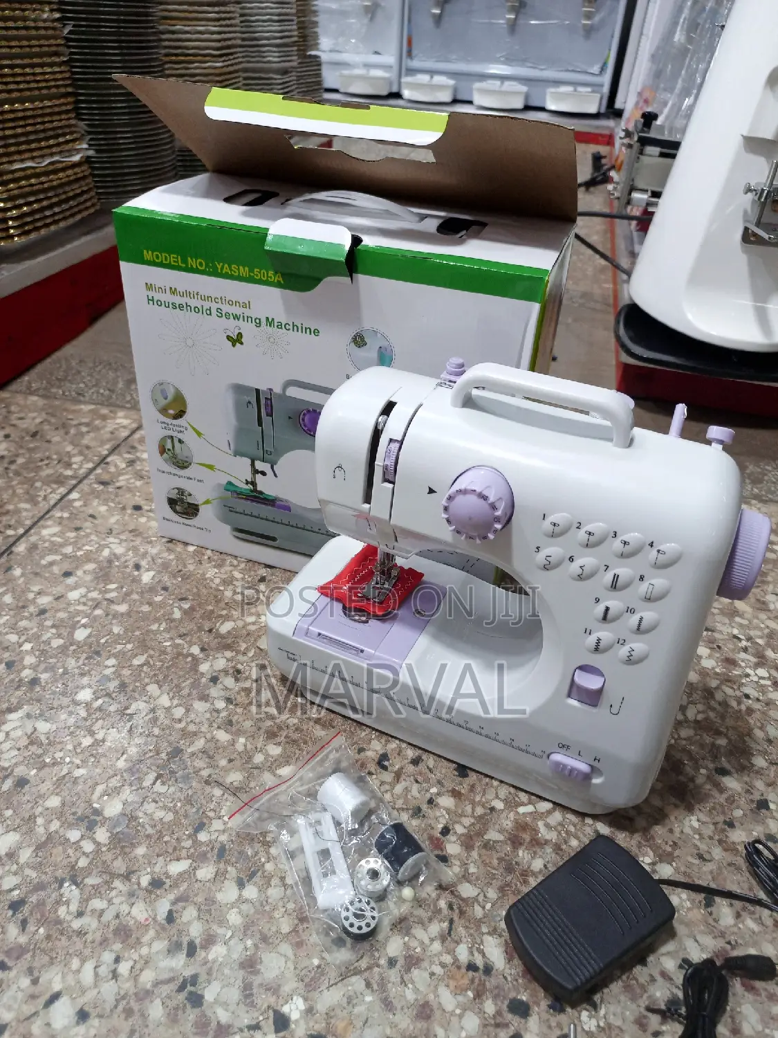 Upgraded Multifunctional Sewing Machine With Overlock