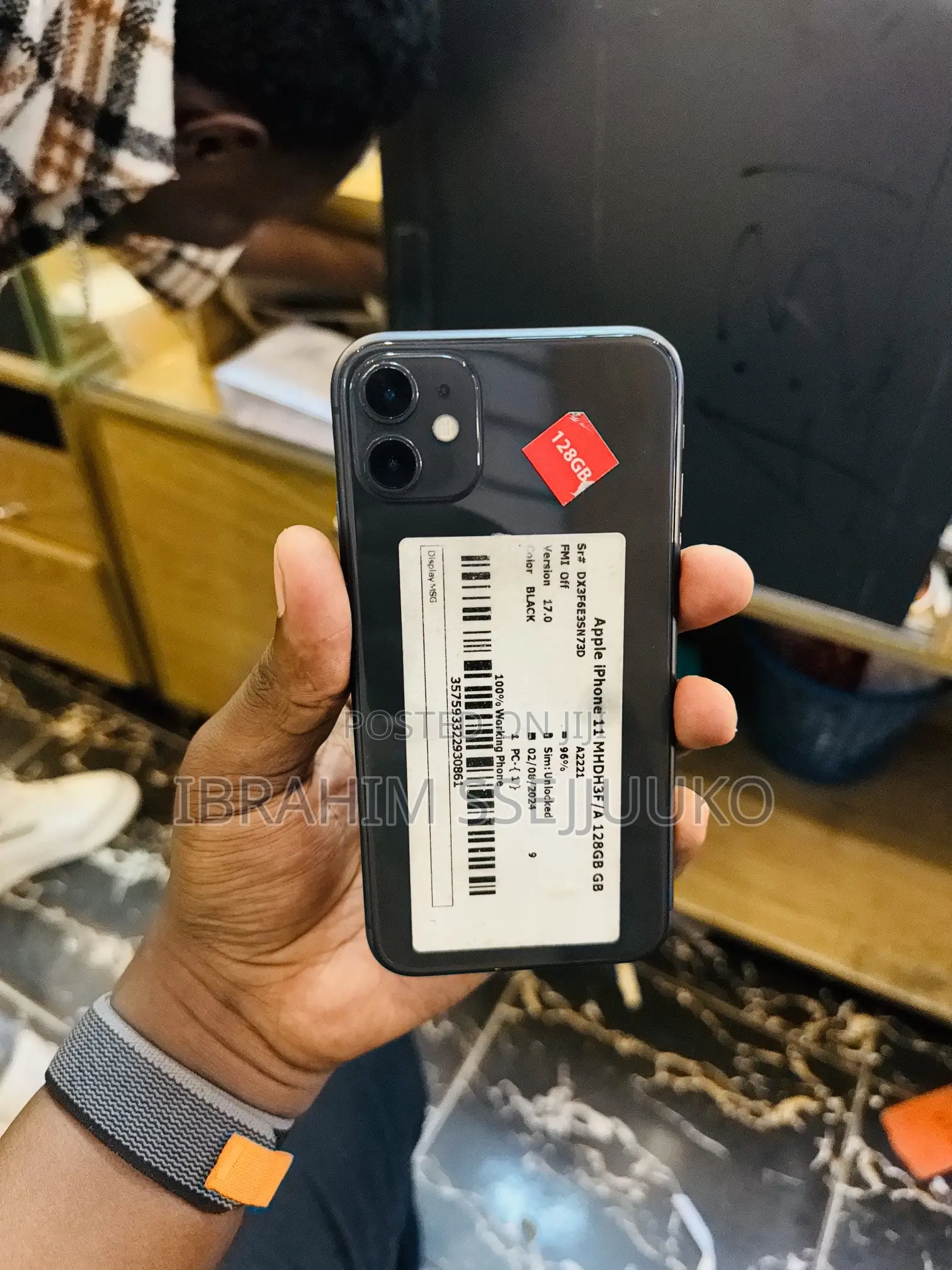 Apple iPhone 11 128 GB Black