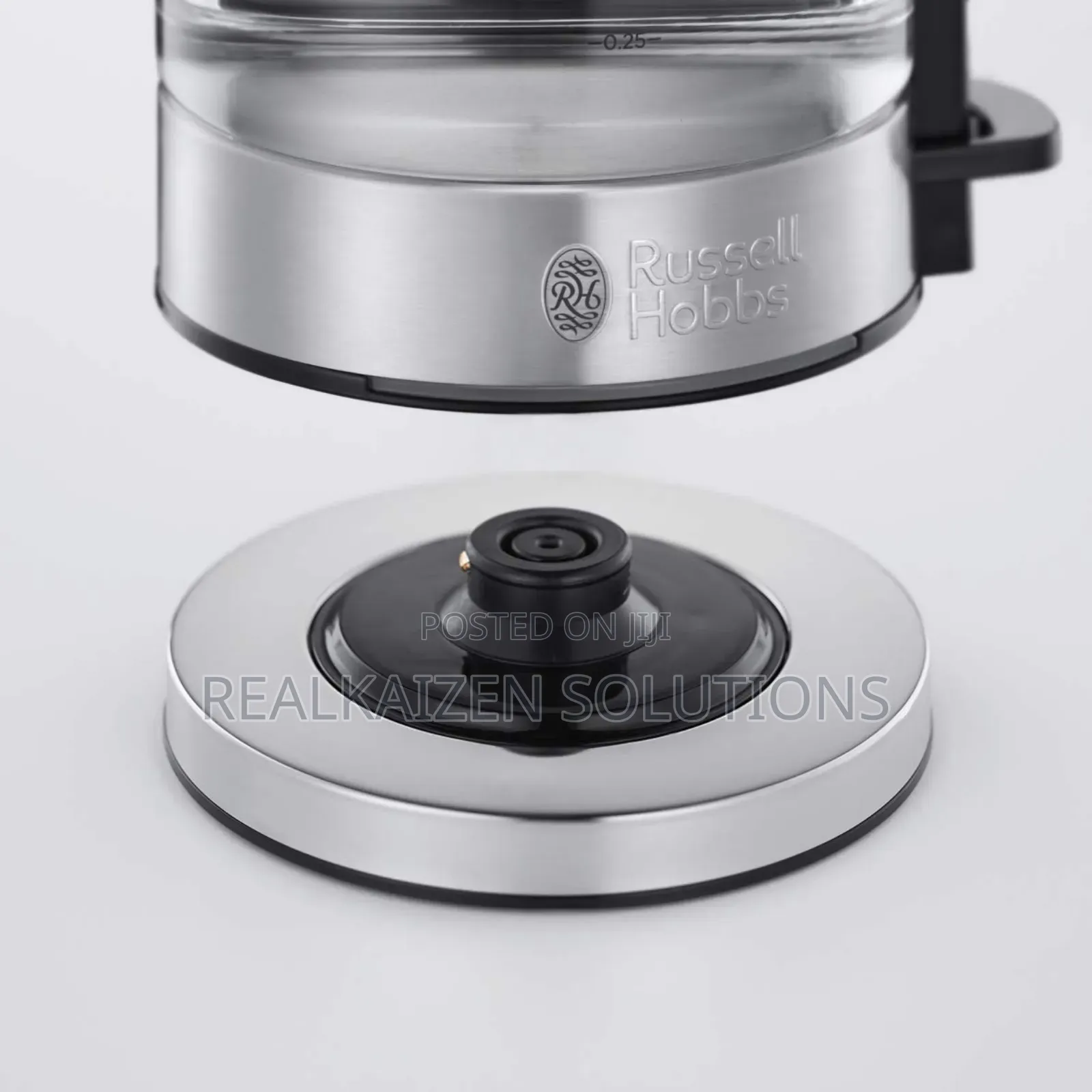 UK RUSSELL HOBBS 0.8L Compact Home Mini Glass Kettle