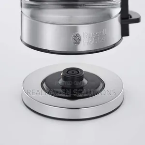 UK RUSSELL HOBBS 0.8L Compact Home Mini Glass Kettle