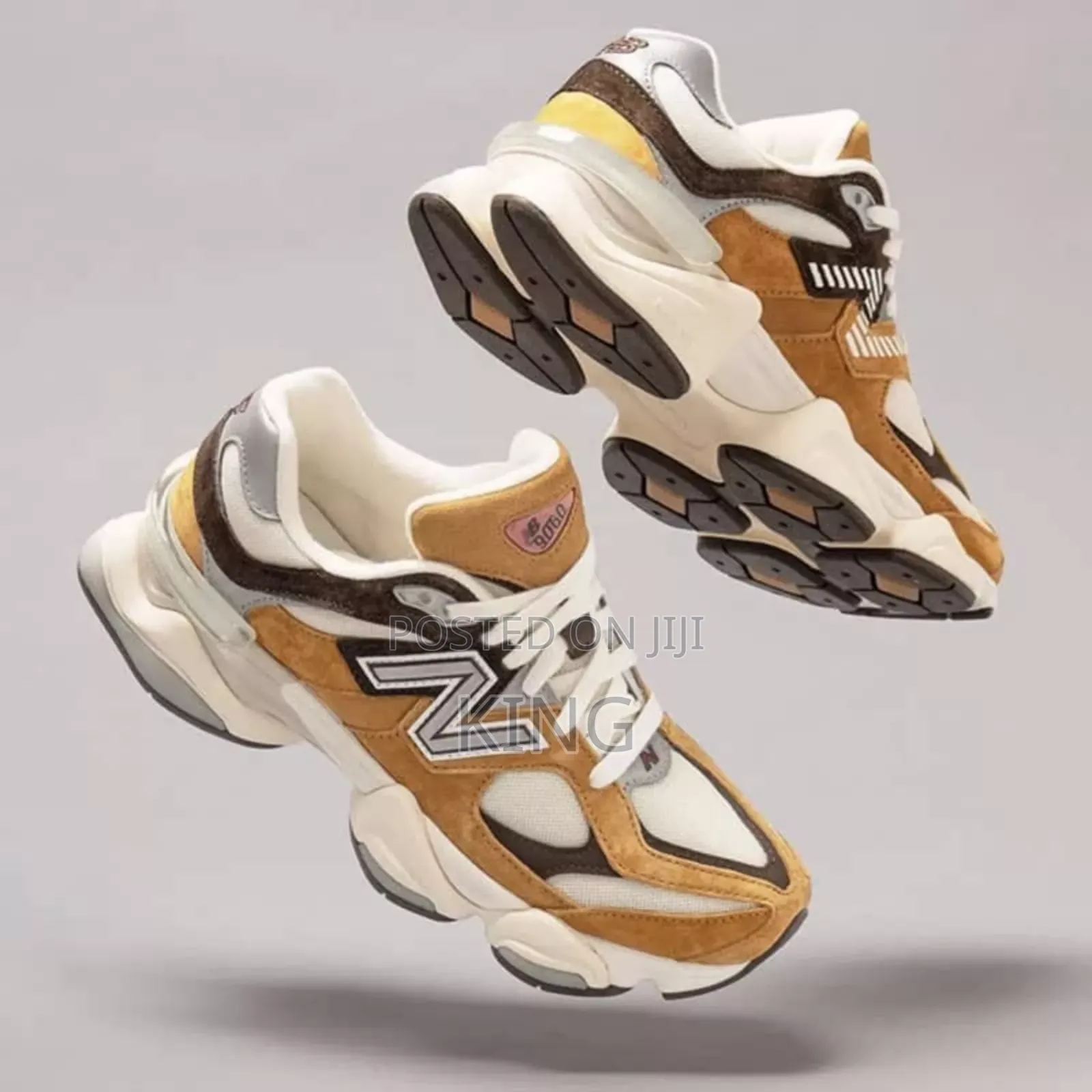 Solid New Balance 9060 Work Wear Sneakers