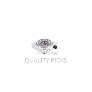 Hot Plate Electric Cooker- Single-Coil - White