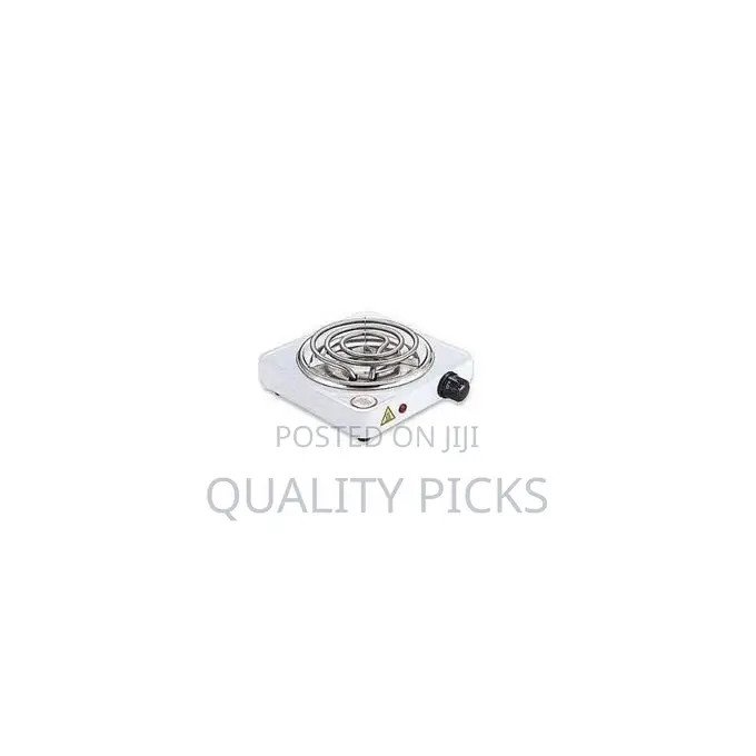 Hot Plate Electric Cooker- Single-Coil - White