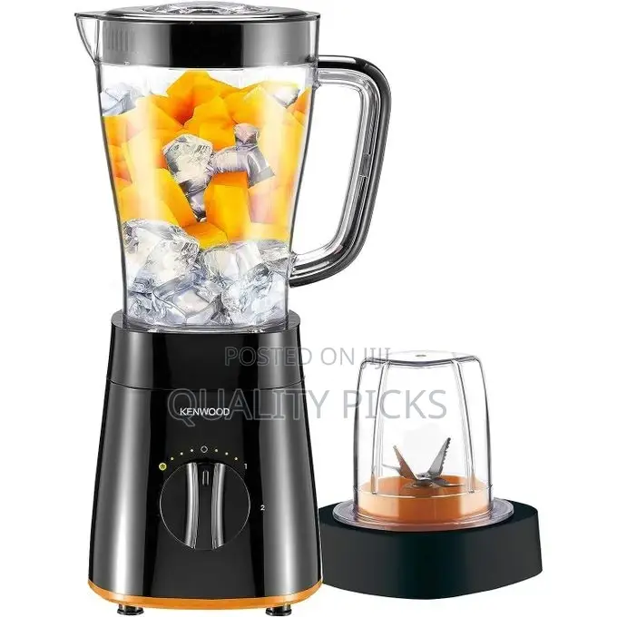 Kenwood 500W Blender 2L Glass Jug + Multi Mill Attachment