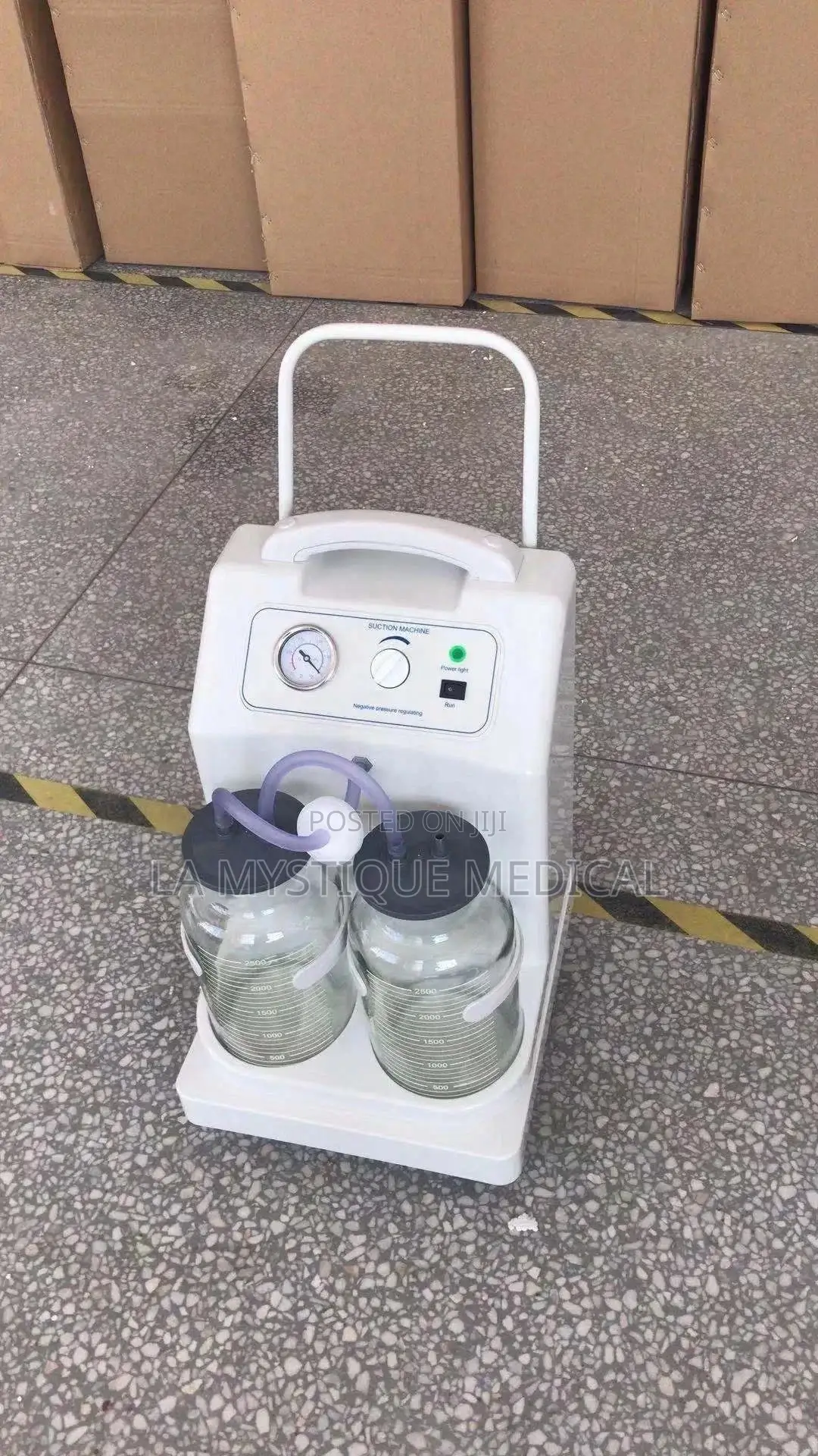 Double Bottle Suction Machine