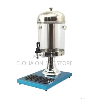ADH 6 Liters Single Table Juice Dispenser Stainless
