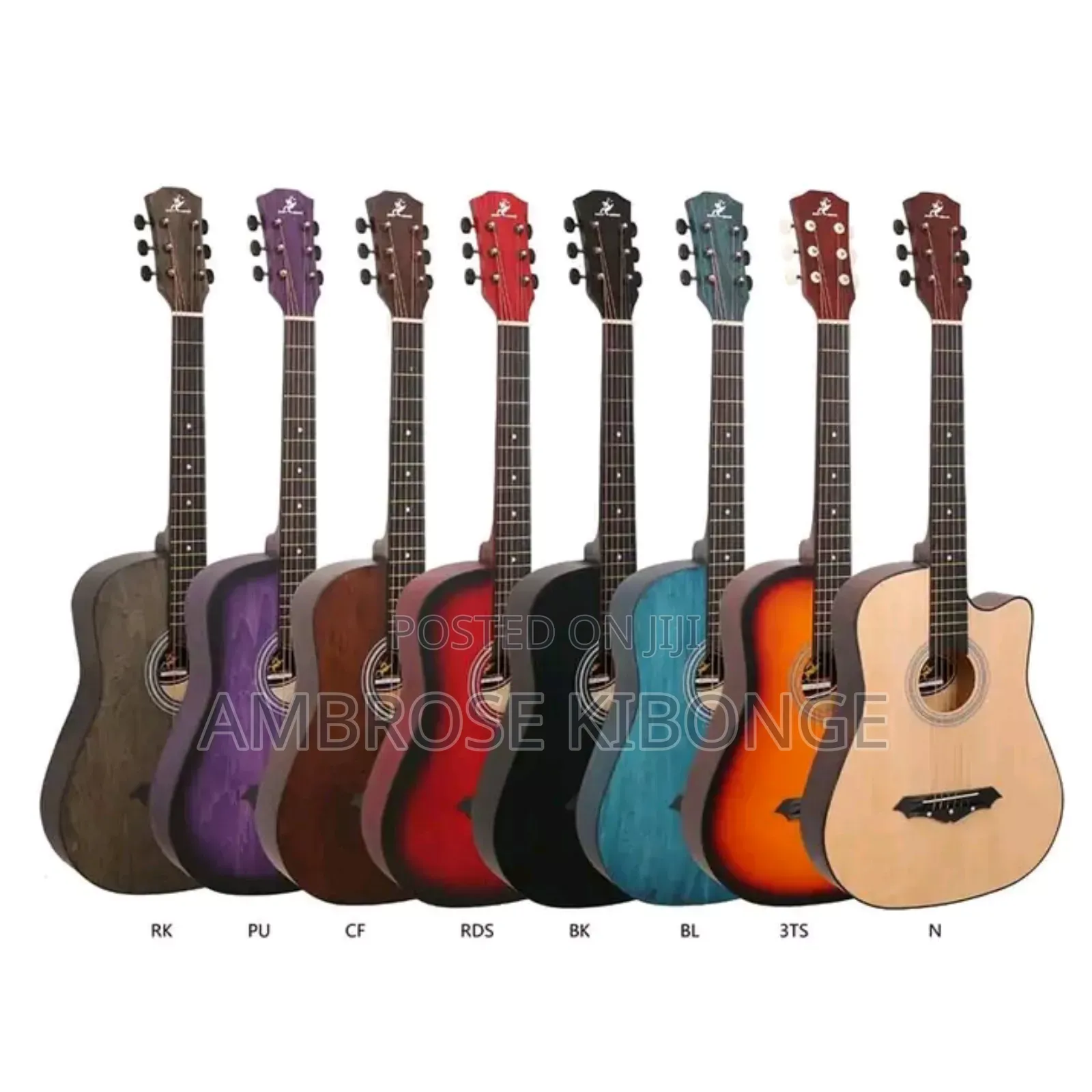 Genuine Quality 38inch Portable Wooden Acoustic/Box Guitars