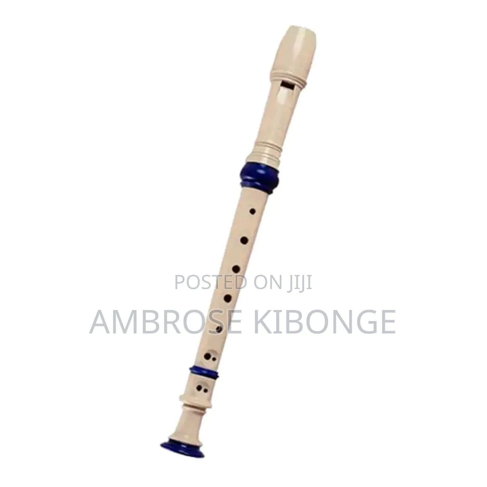 Open Key Descant/Soprano Flute Recorder With Cleaning Rod.