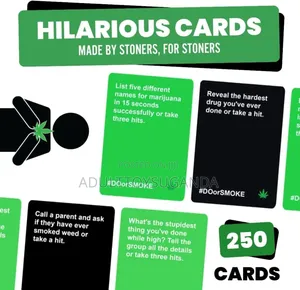 Do or Smoke Party Card Game for Smokers and Stoners