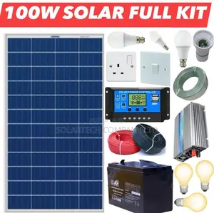100W Complete Solar Power Full Package Gh