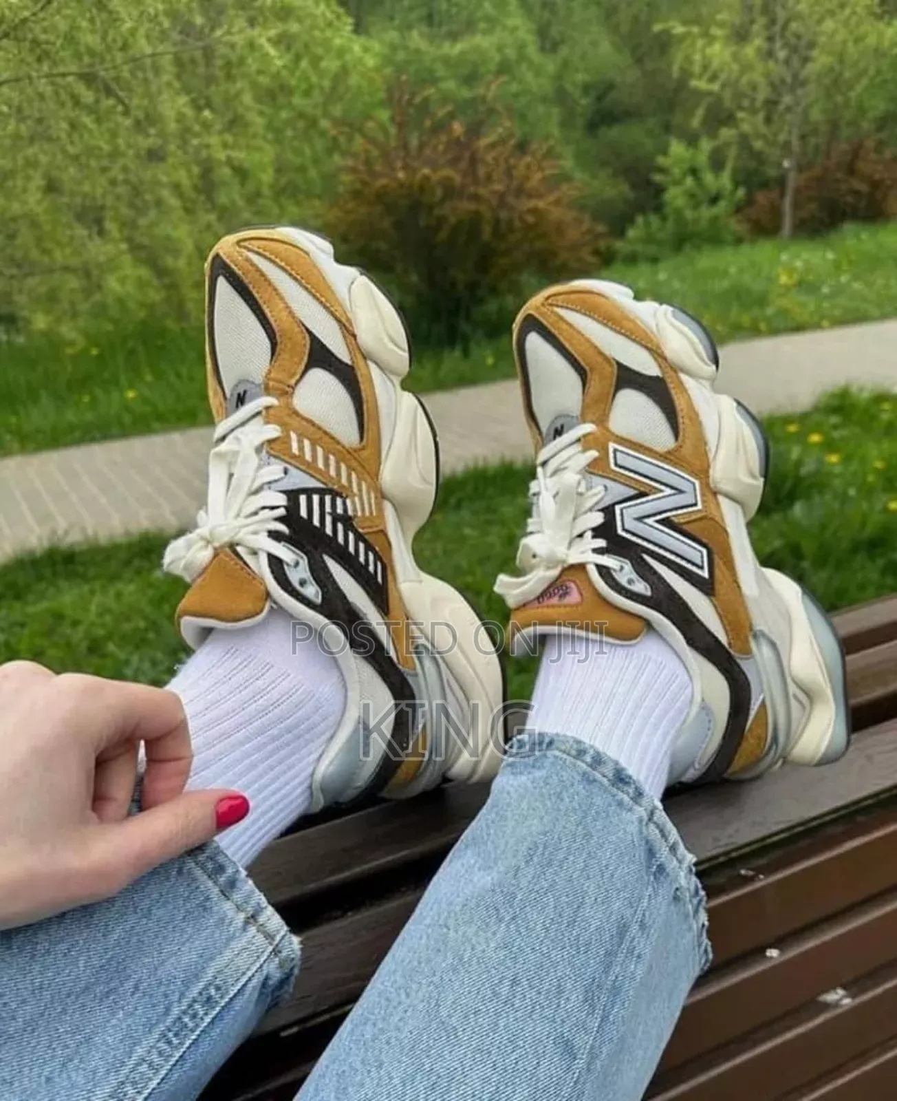 Luxy New Balance 9060 Work Wear Sneakers