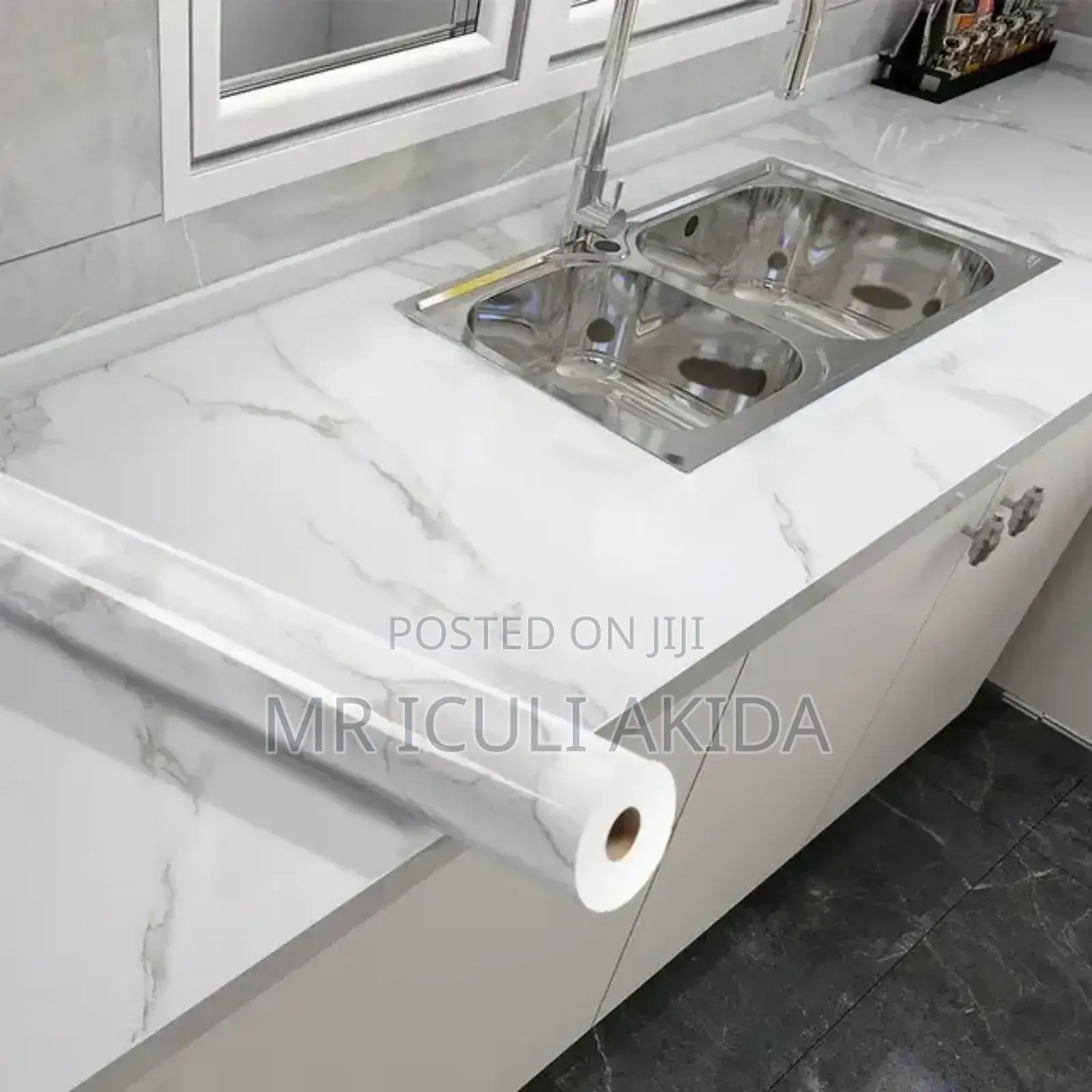 Water/Oilproof Kitchen PVC Vinyl Self Adhesive Wallpaper