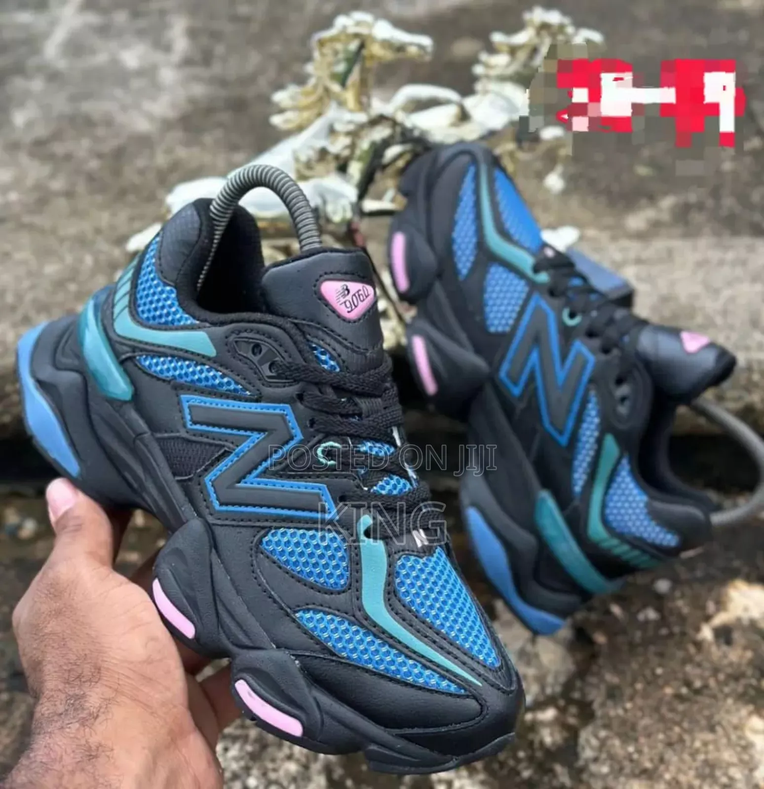 Comfy New Balance 9060 Agate Blue Sneakers