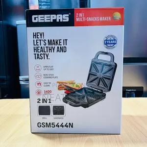 Photo - Geepas 2 in 1 Multi-Snacks Maker