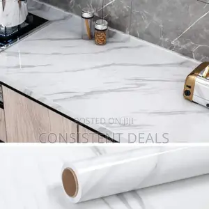 Marble Vinyl Self Adhesive Kitchen Wallpaper