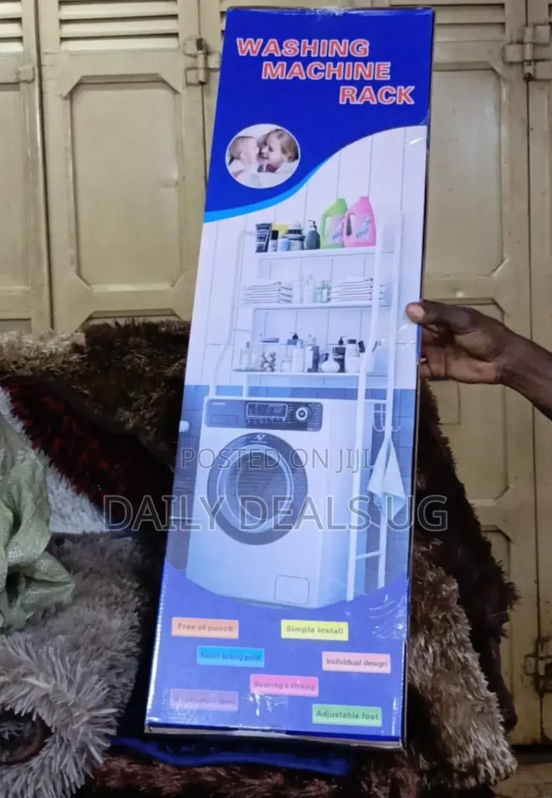 Metallic Washing Machine Rack