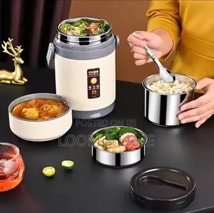 Portable Thermal Stainless Steel Lunch Box / Food Warmer