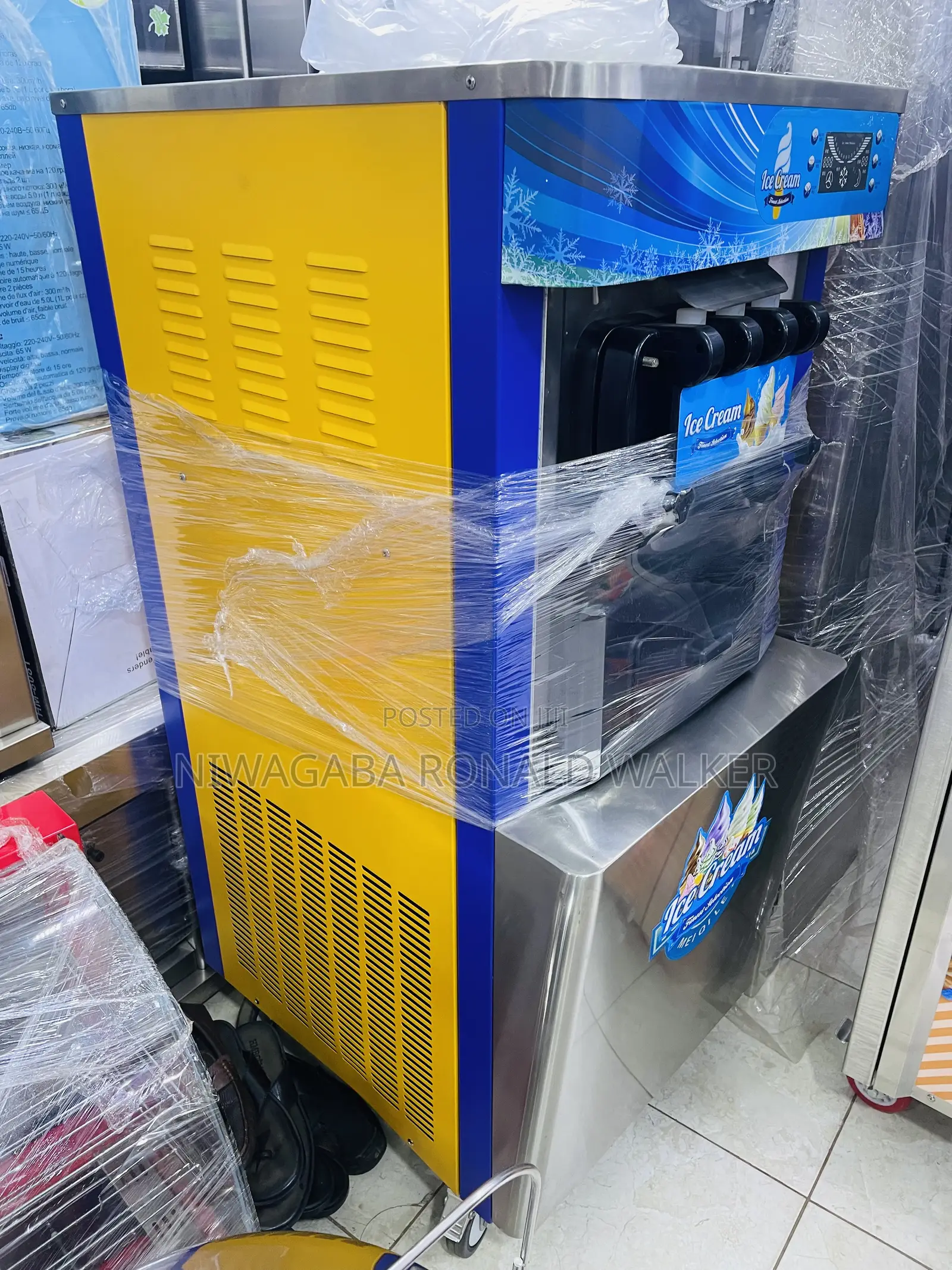 Heavy Duty Ice Cream Machine 16-22l