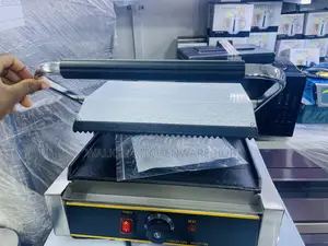 Commercial Sandwich/ Electric Grill Panini Meat Griddle