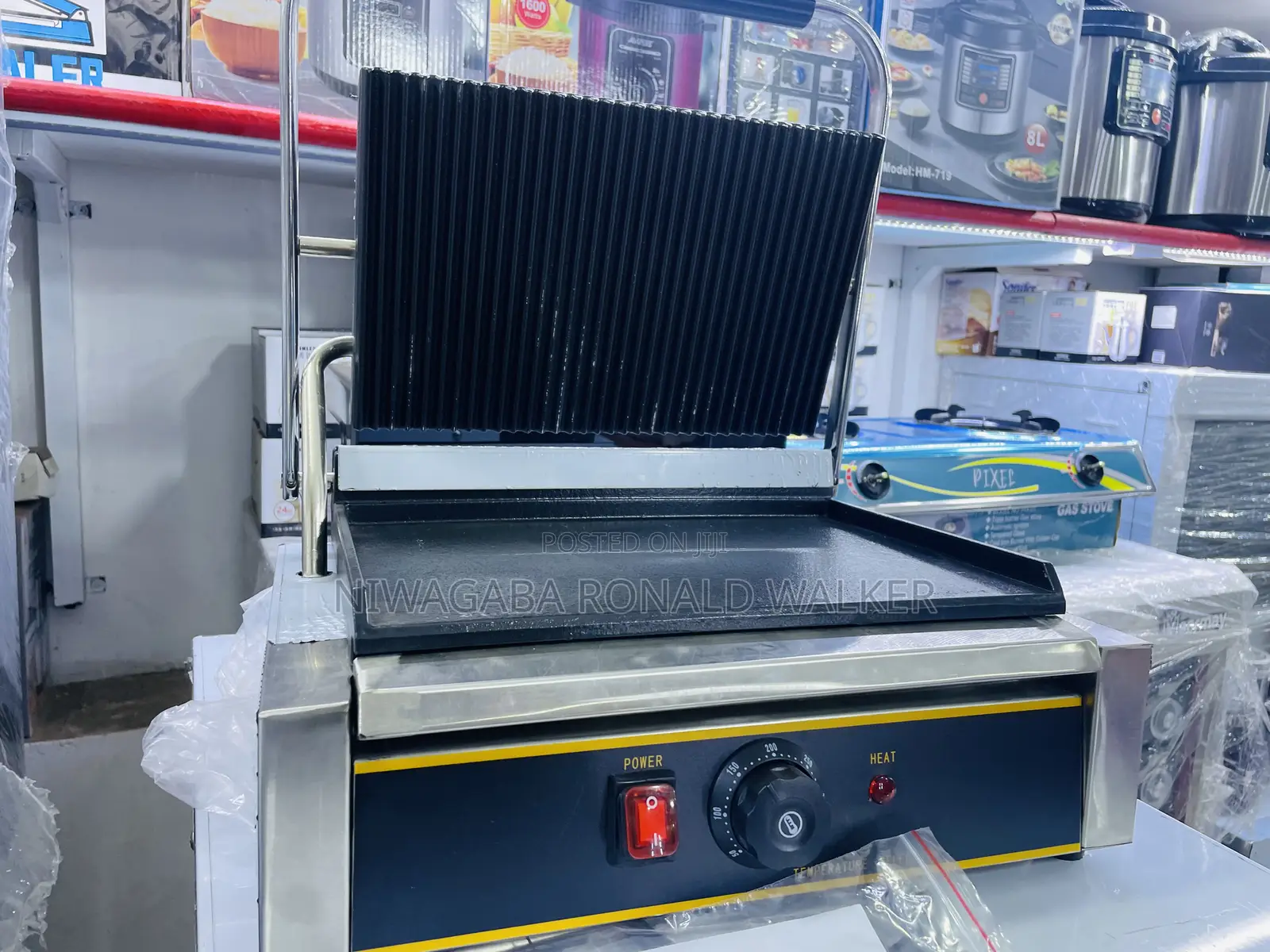 Commercial Sandwich/ Electric Grill Panini Meat Griddle