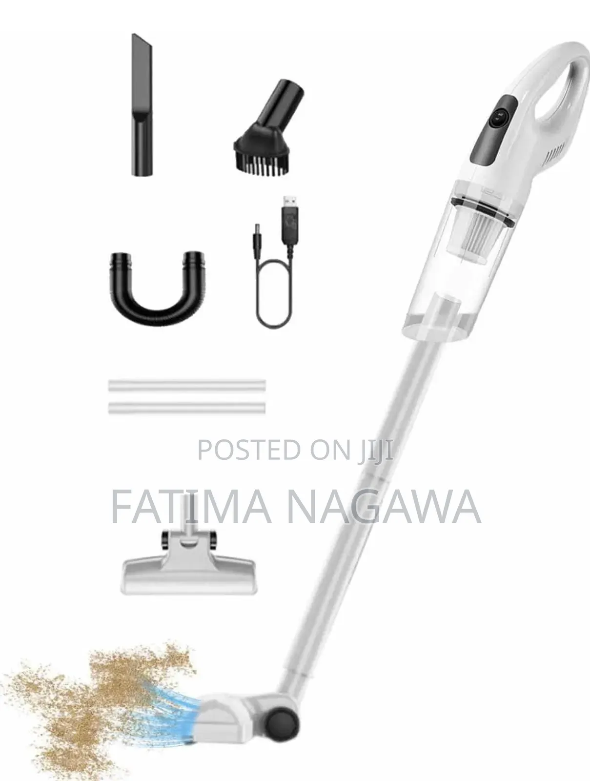 High Power Rechargeable Suction Handheld Vacuum Cleaner in Central