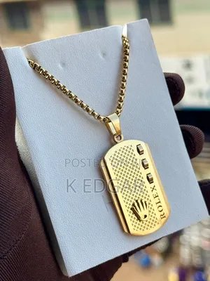 Golden Rolex Necklaces Available