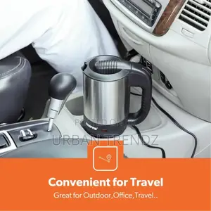 Geepas 12V Stainless Steel Car Kettle