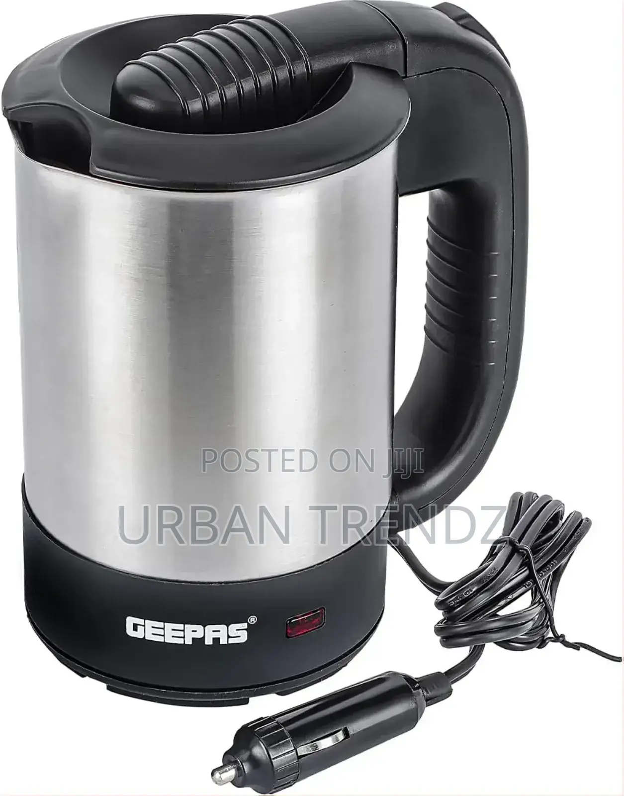 Geepas 12V Stainless Steel Car Kettle