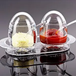 Clear Seasoning Box Storage Container