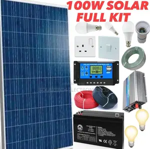 100W Solar Energy System Full Kit/ Store Outlet.