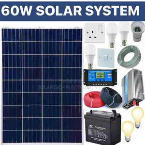 60W Solar Energy System Kit / Philips Power