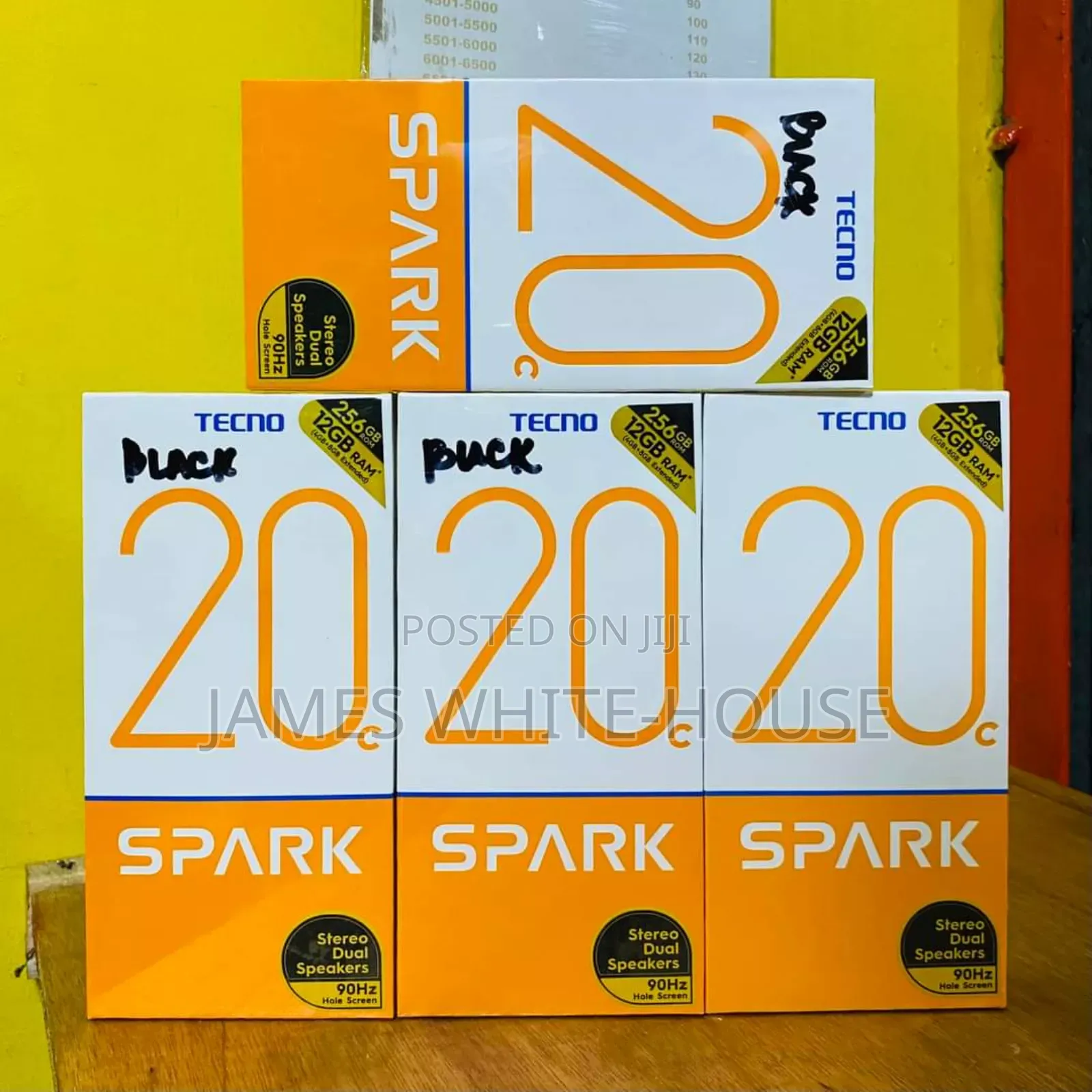 New Tecno Spark 20C 256 GB in Central Division Mobile Phones, James