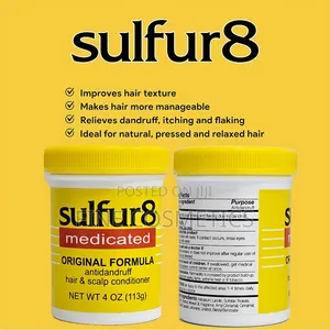 Sulfur8 Medicated Anti-Dandruff Hair + Scalp Anti-Itch Care