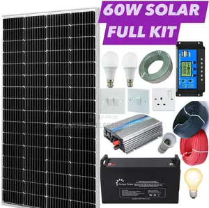 60W Solar Energy Full System/ Energy Center Outlet.