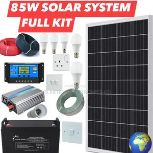 85W Home Lighting Solar System/ Kit