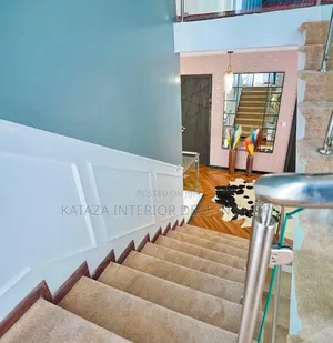 Cream Stairs Galaxy Carpets