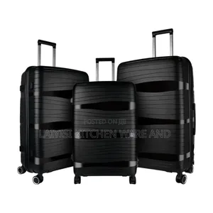 Aset of 3 Pieces Heavy Weight Travel Polyester Suitcases