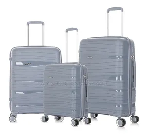 Aset of 3 Pieces Heavy Weight Travel Polyester Suitcases