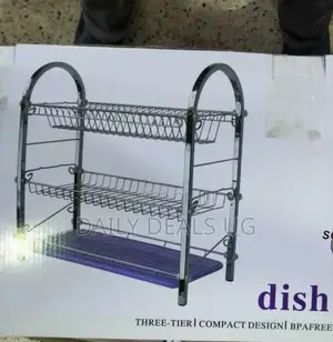 3 Layer Stainless Dish Rack