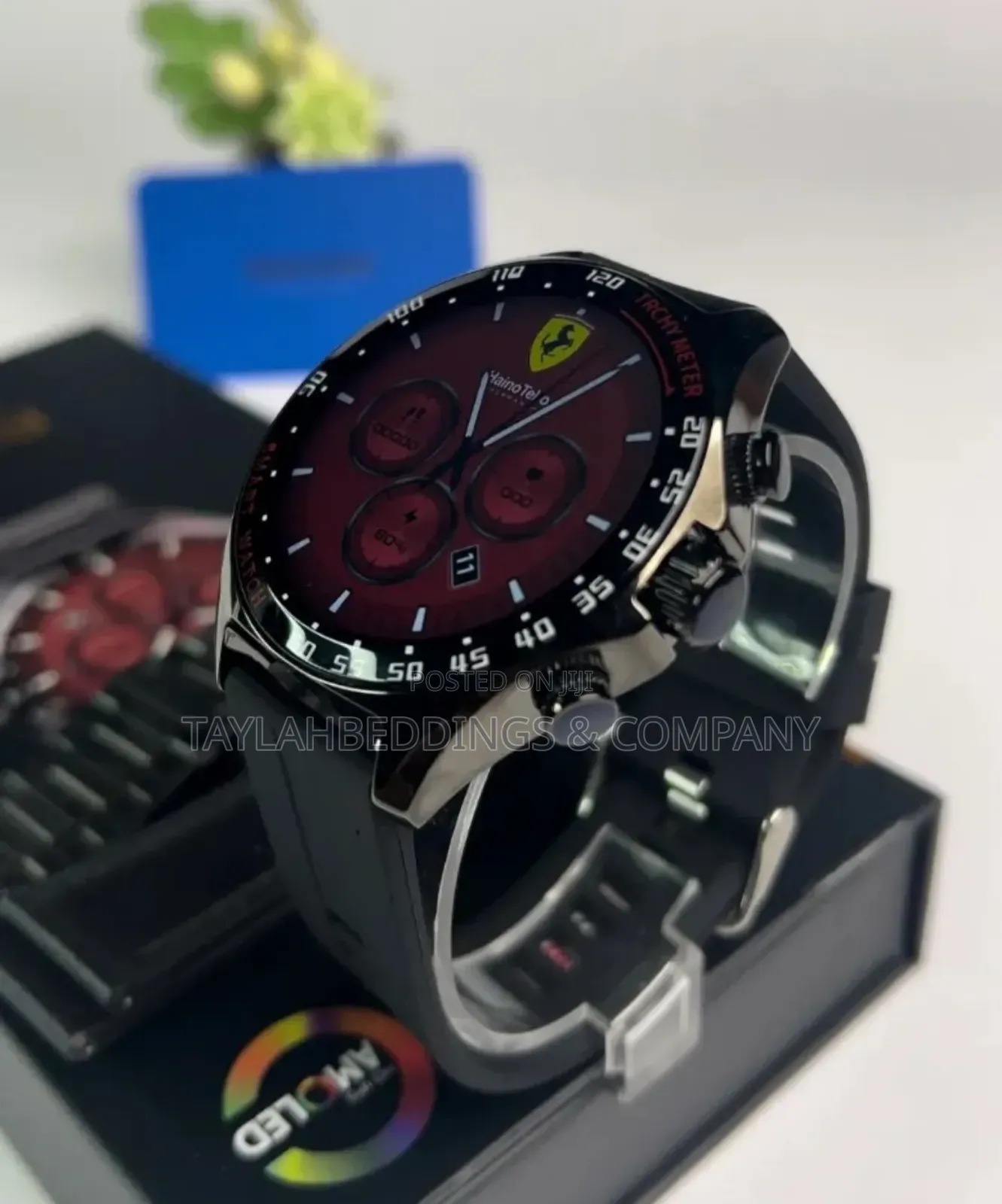 RW-47 With 3 Bands Smart Watch Limited Edition