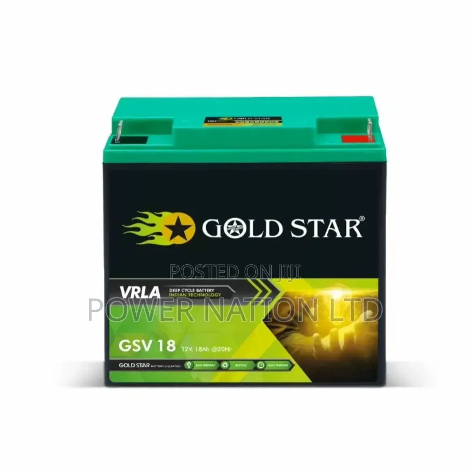 18ah Gold Star Solar Battery