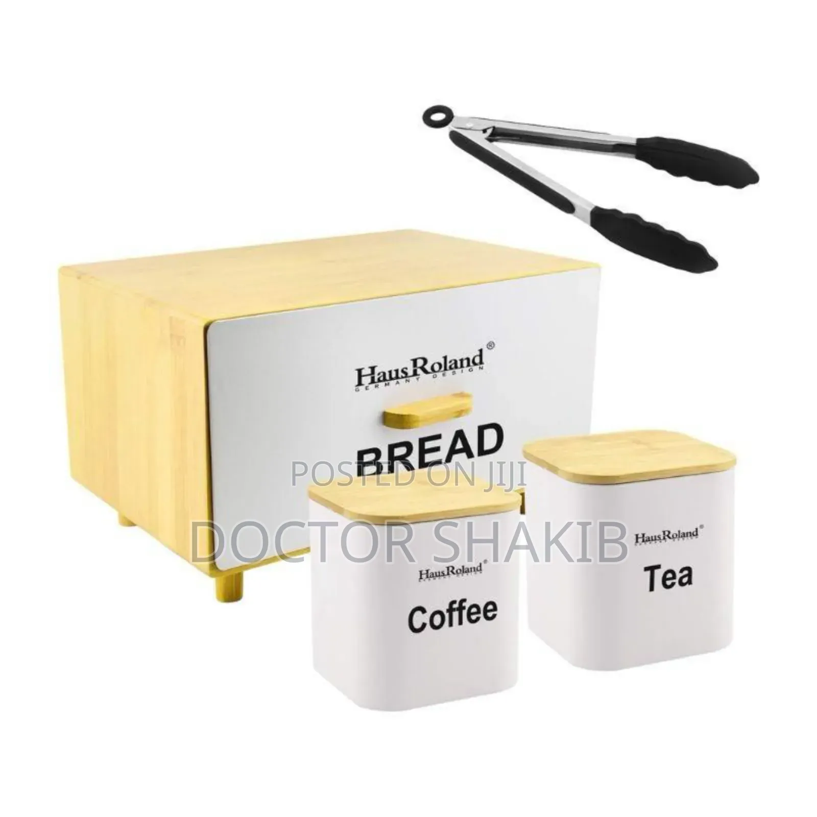 Haus Roland 3pcs Breastfast Spice Containers