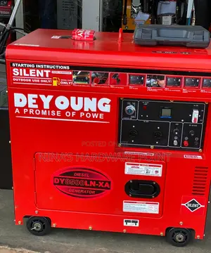 Generator Deyoung Diesel Engine 8500