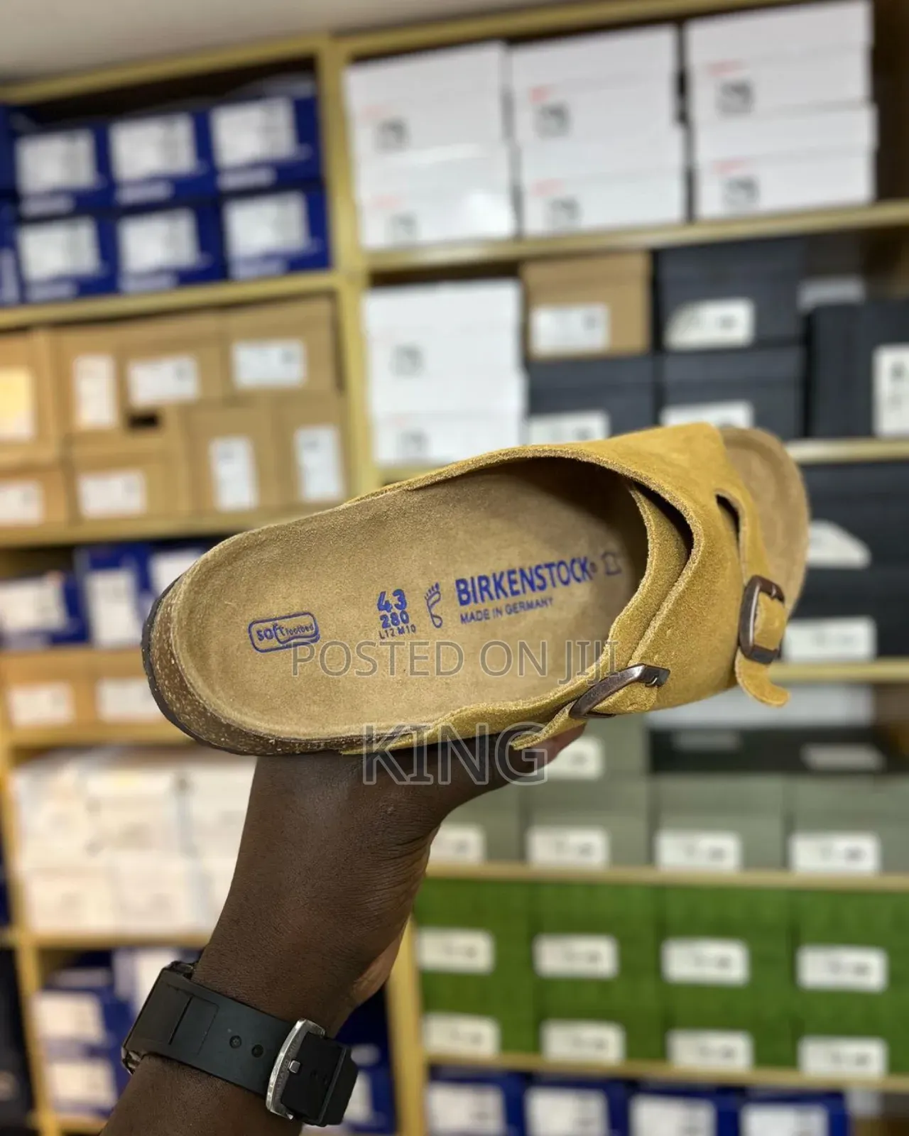 Birkenstock Zurich Suede Leather Sandals
