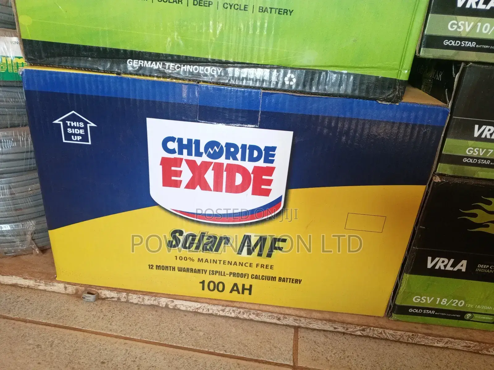 100ah Exide Solar/Backup Battery