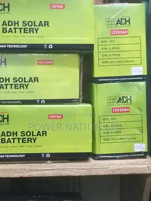 12ah Adh Solar Battery